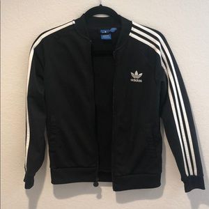 ADIDAS Superstar 3 striped track jacket